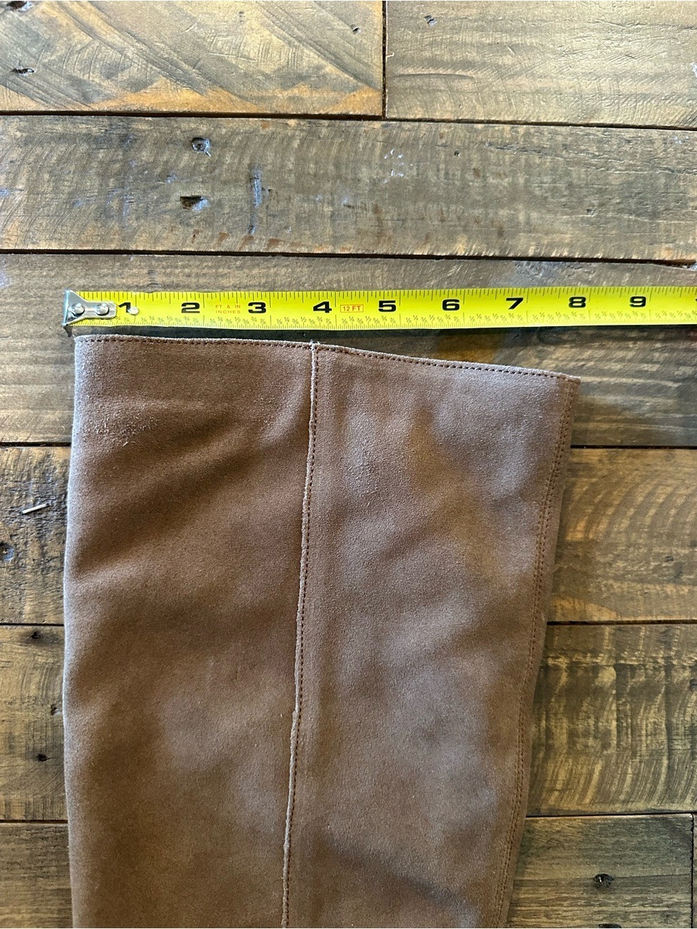House of Harlow 1960 Tan Suede Knee High Heeled Boot Size 7.5 NWOB - Picture 8 of 8
